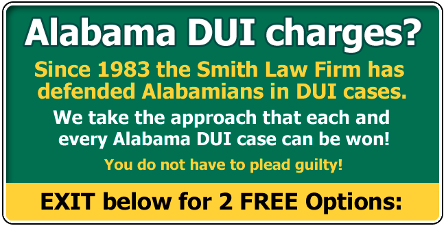 Birmingham DUI Lawyer / Attorney | Driving Under the Influence in Alabama | The Smith Law Firm